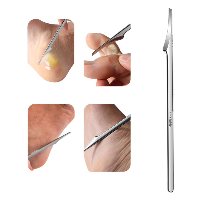 Zhangxiaoquan Pedicure Knife, Foot Scraper, Foot Care Tool for Removing Dead Skin And Calluses, Cleaning Instrument, Zoutao Series H500001