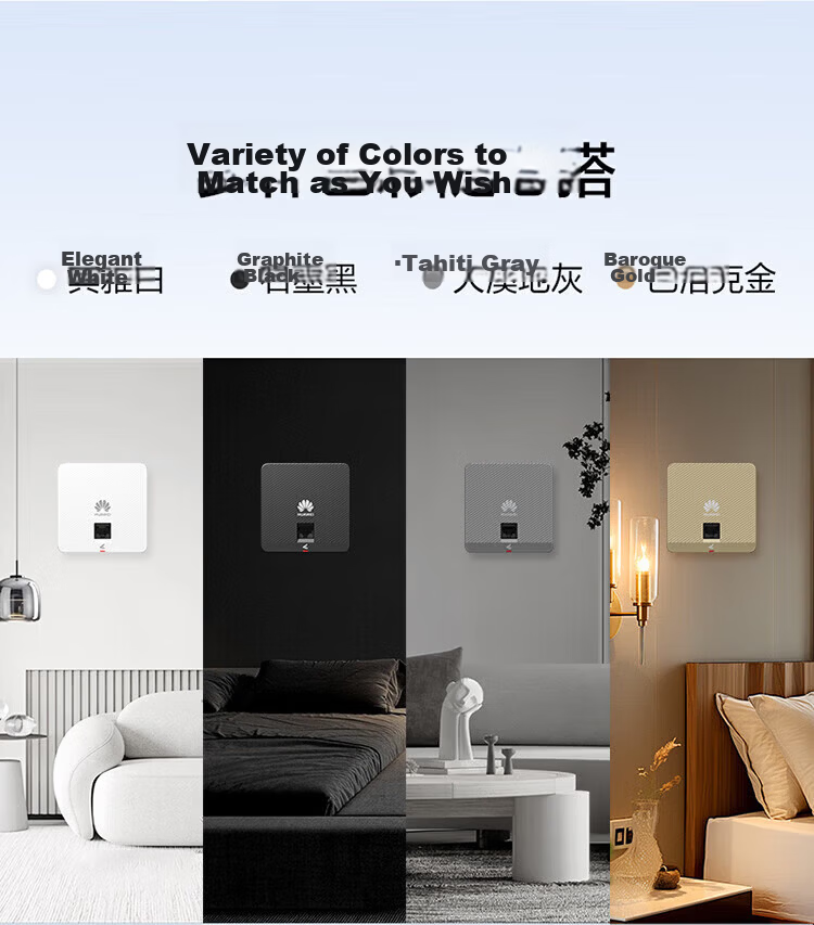 Huawei Kunling WiFi6 Wireless AP Panel AP162E Dual GE Ports 11ax Indoor 2+2 Gigabit Dual-Band 3000M 5G Elegant White 6