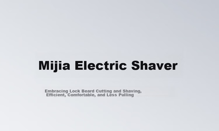 Mijia Electric Shaver Meteorite Gray Ring Lock Efficient Comfortable Shaving Minimal Tugging Birthday Gift for Boyfriend 1