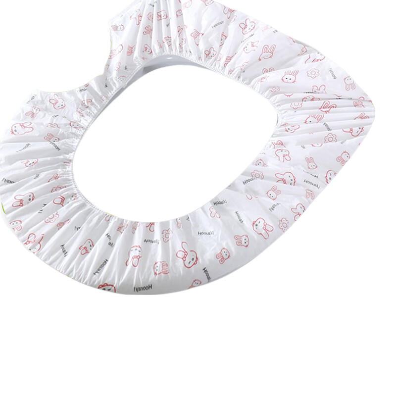 Yagao Disposable Toilet Seat Covers, Antibacterial Bathroom Seat Protectors, Extra Large Double-Layer for Pregnant Women [Jiuhui 10-Pack]