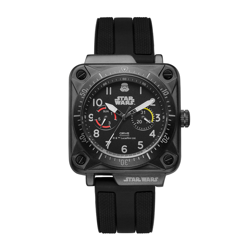 Disney Star Wars Men's Waterproof Sports Quartz Watch for High School Students Adults Father's Day Gift