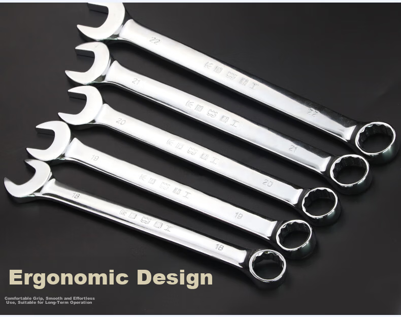 Great Wall Dual-Use Wrench Open-End and Box-End Wrench 17mm Industrial Auto Repair Tool 317117 16