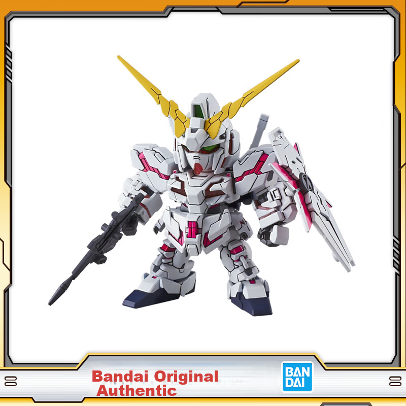 Bandai SD EX BB Warrior Unicorn Gundam (Destroy Mode) Model Kit Toy Children's Day Gift