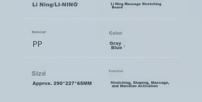 LI-NING Stretching Board Adult and Kids Home Standing Incline Calf Stretcher Ankle Massage Rehabilitation Fitness Equipment 61