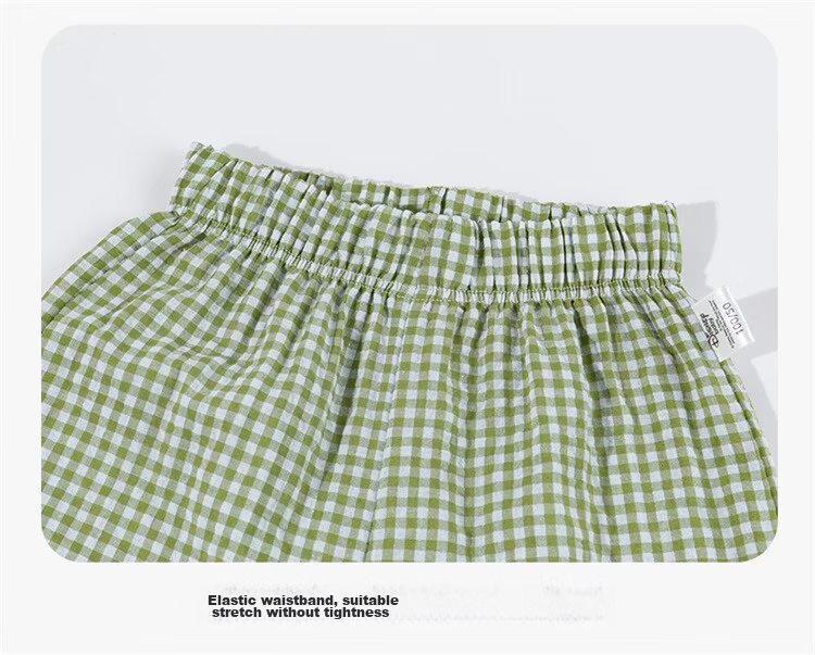 Disney Boys Cartoon Casual Vest and Anti-Mosquito Pants Two-Piece Set Summer New Style Green 130 20