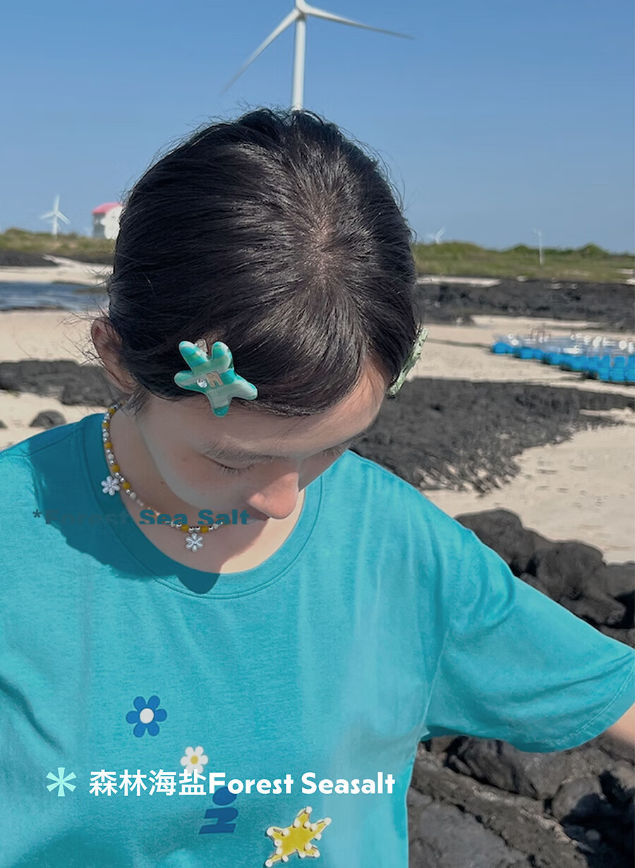 Tagi "Tapi Star" Hair Clip for Women Autumn Winter Versatile Bangs Clip Starfish Hair Accessory Side Clip Hairpin Birthday Gift 11