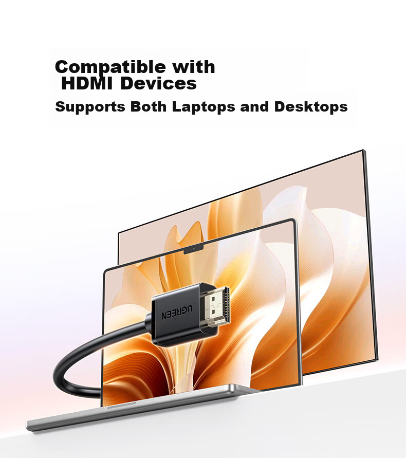 Ugreen HDMI Wireless Screen Mirroring Device HD Conference Multi-Receiver Compatible with Laptop Desktop TV Projector 100m Transmission Single Receiver 75532 15