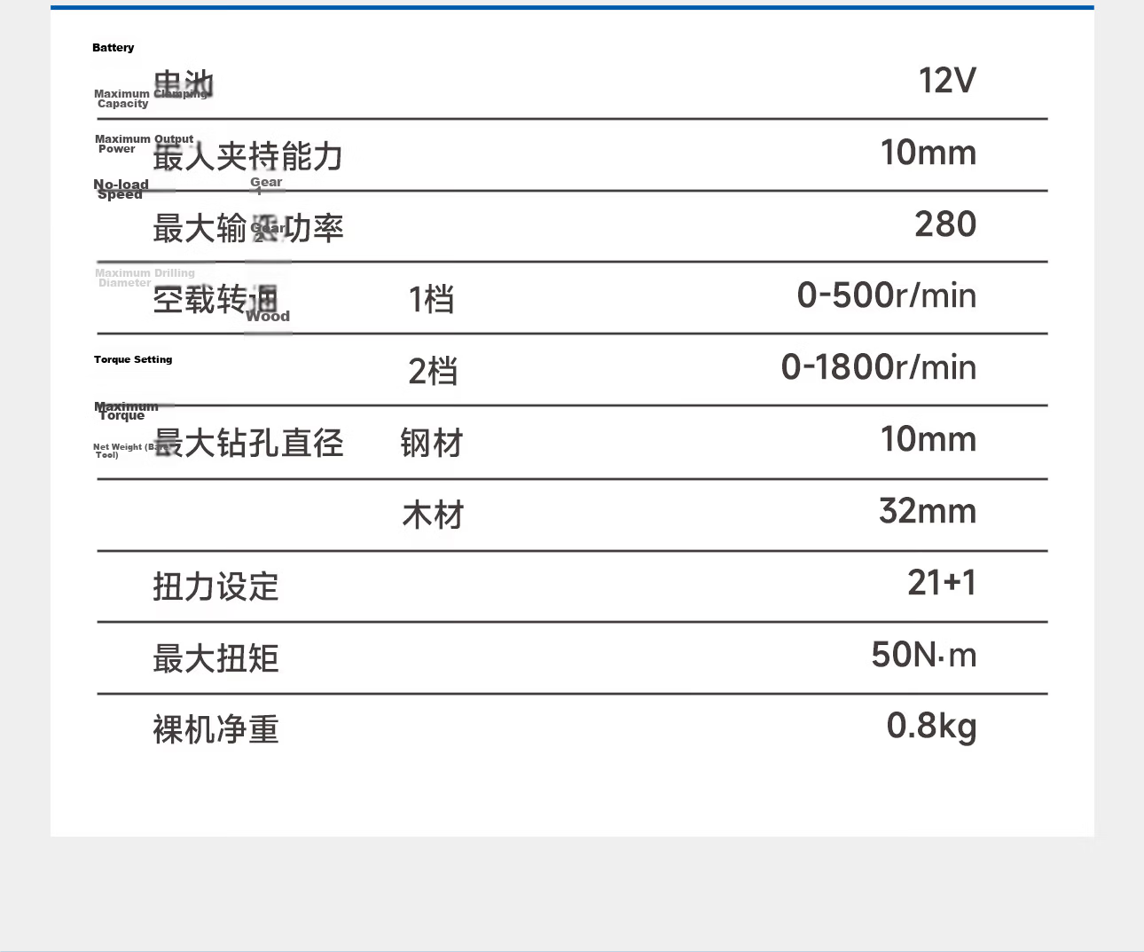 Dongcheng 12V Brushless Cordless Drill DCJZ1250SQM Electric Screwdriver Toolbox Handheld Lithium Battery Drill for Home Use 33