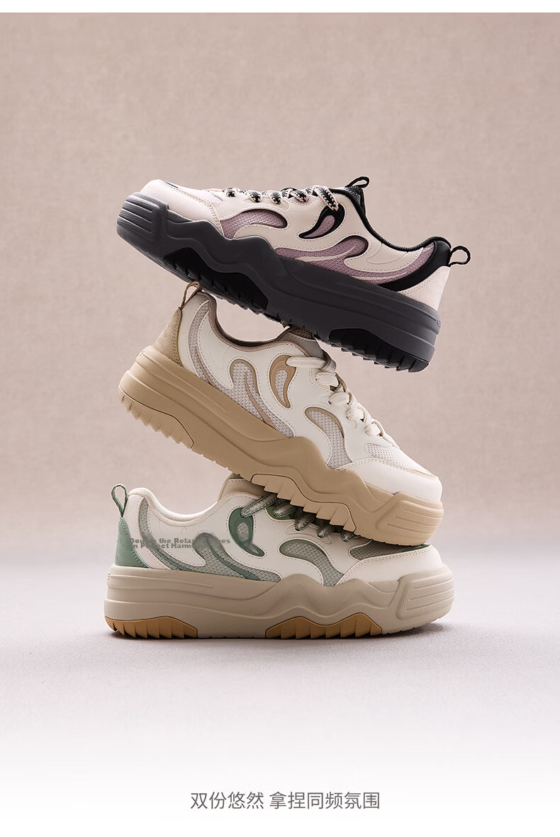 ERKE Women's Casual Sneakers Summer 2026 Breathable Versatile Sports Shoes | Youran 2 13
