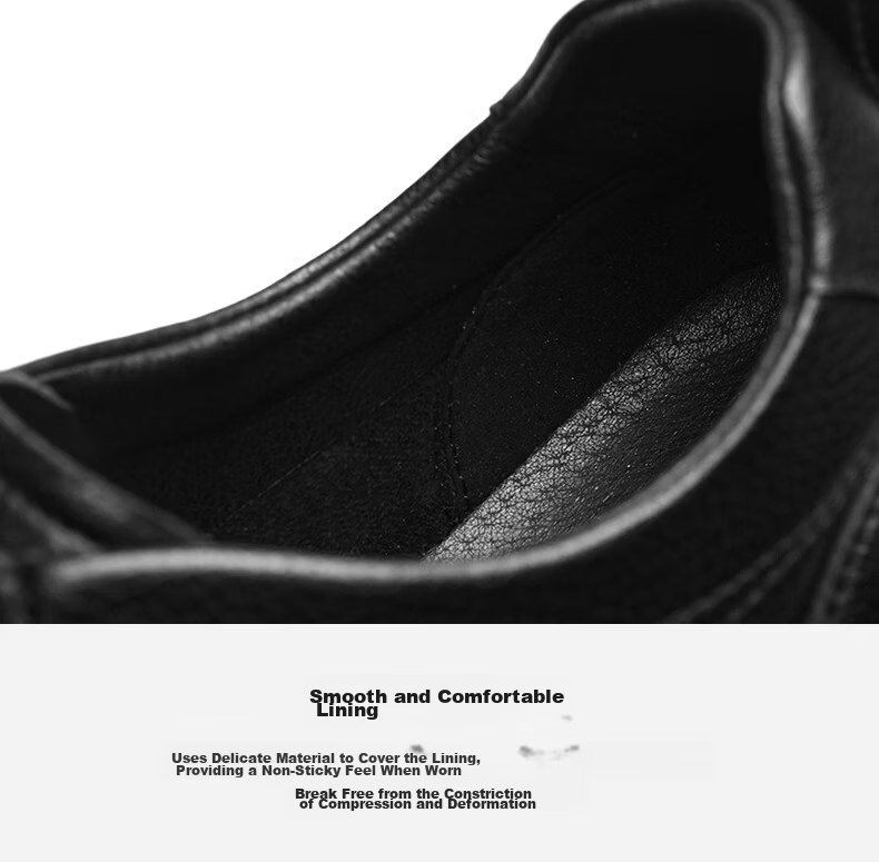 HLA Men's Soft Sole Lightweight Lace-up Casual Shoes HAAPXM1FAD020 Black Size 38 19