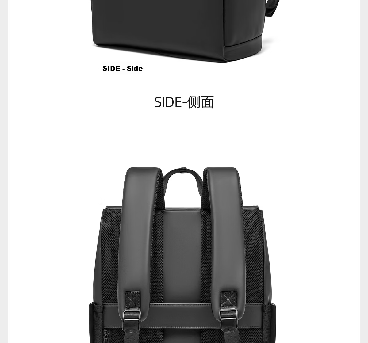 JINSHIWQ 16-inch Laptop Backpack Men City Commuter Lightweight Travel Bag Women Business Briefcase Flap School Bag 26