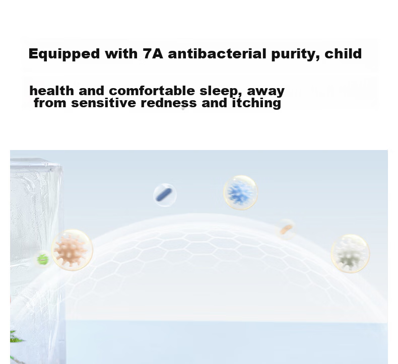 Betis Baby Robe New Back Mesh Breathable Children's Sleeping Bag Summer Cotton Pajamas Baby Nightgown 15