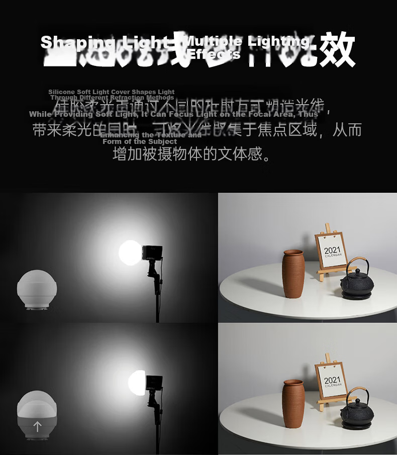 Godox ML-SP-50°KIT Projection Tube for ML100BI/ML150BI/ML80BI/AD300PRO/AD400PRO Godox Mount Fill Light Accessory Photography Equipment 12