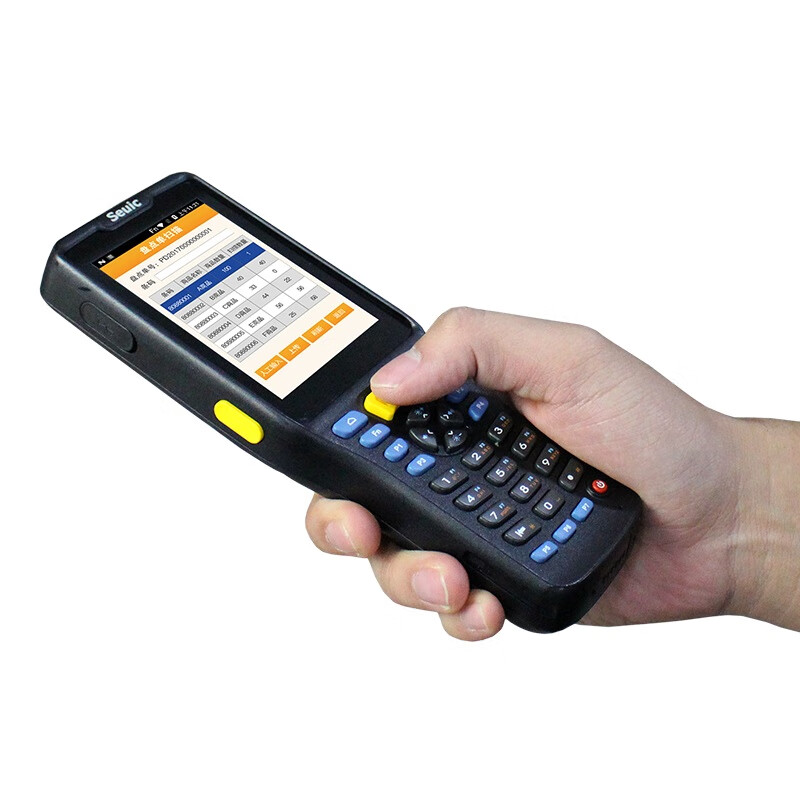 Seuic AUTOID Q7s Premium 64GB Handheld Data Terminal PDA Android Collector Industrial Phone ERP Warehouse Logistics Inventory QR Scanner Dongda Integration Q7AI Algorithm