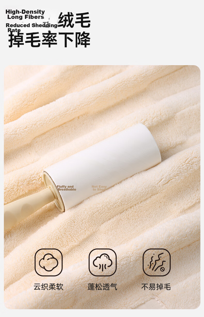 MINISO Microfiber Towel Household Quick-Dry Face and Bath Towel Highly Absorbent Non-Cotton 7
