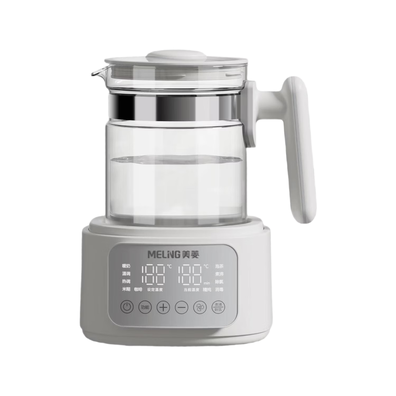 MeiLing Temperature-Controlled Kettle Baby Milk Warmer Multifunctional Infant Formula Heater Hot Water Kettle Milk Warmer