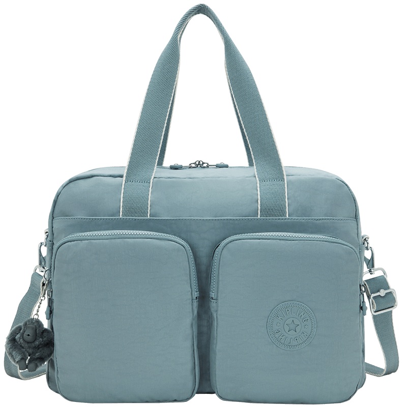 Kipling Fashion Trend DEFEA XL Gray Pine Green Women's Shoulder Bag Birthday Gift Crossbody Bag