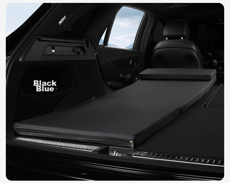 Weiyi Car Rear Seat Sleeping Mat Single Bed SUV Foldable Car Bed Travel Sleeping Pad Trunk Mat 19