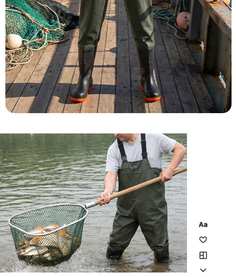 FOOTOPPO Kids Waterproof Rain Boots and Waders Full-Body Water Play Pants Splash Pants Water Gear Waterproof Rain Pants 29