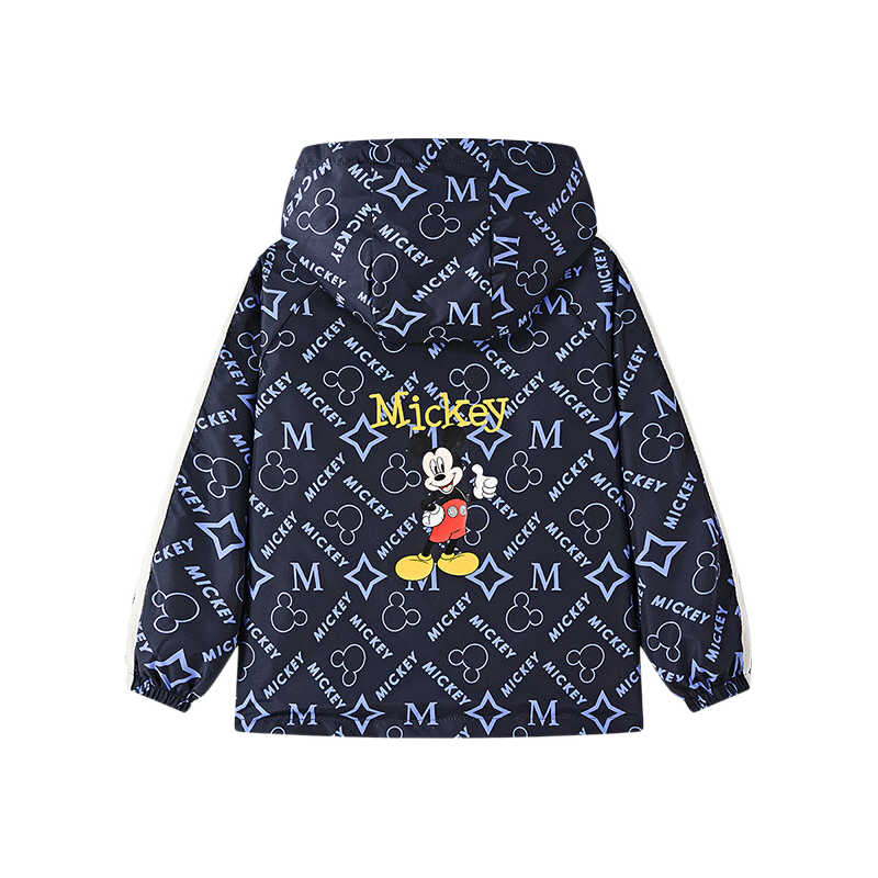 Dishini Double-Sided Wear Girls' Spring Coat Boys' 2026 New Children's Hooded Outerwear Baby Lightweight Jacket