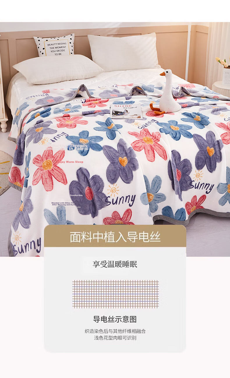 MUJI Thickened Flannel Blanket Office Nap Blanket Thin Quilt Air Conditioning Blanket Cloud Mink Velvet Throw 150*200cm 7