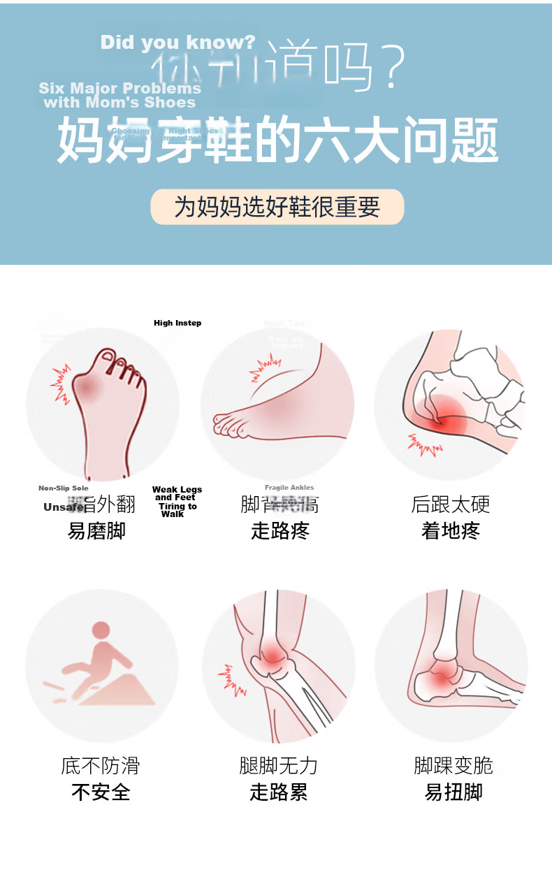 TAIHEYUAN Summer Women's New Casual Versatile Breathable Hollow Out Lightweight Comfortable Non-Slip Middle-Aged and Elderly Mom Shoes 7