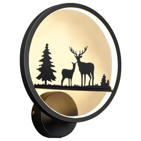Dengling Full-Spectrum Eye-Care LED Nordic Wall Lamp for Bedroom Bedside, Corridor, Staircase, Living Room Background Wall