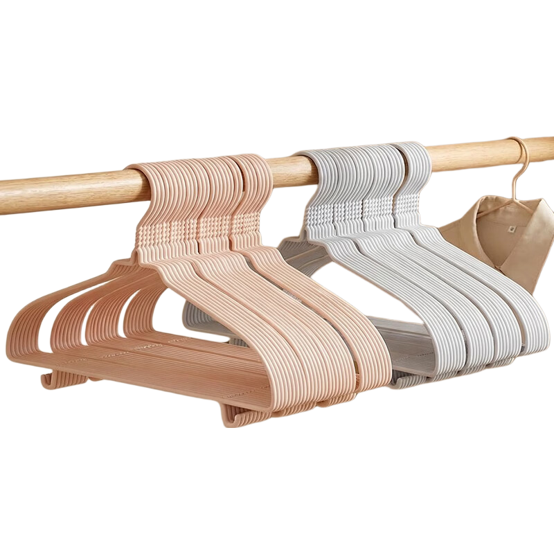 40,000km Household Non-Marking Hanger Set, Anti-Shoulder, Non-Slip Clothes Hangers, Multi-Functional Wardrobe Drying Rack, 30 Pieces