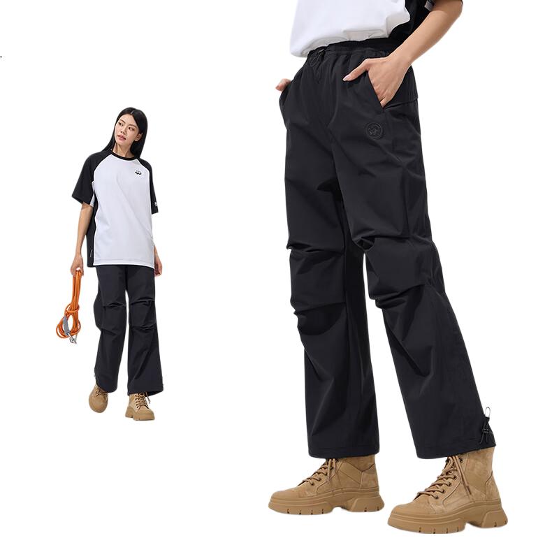 CAMEL Panda Outdoor Softshell Tactical Pants Quick-Dry Workwear Functional Pants Women Spring Summer Loose Casual Jogger Sun Protection Paratrooper Pants