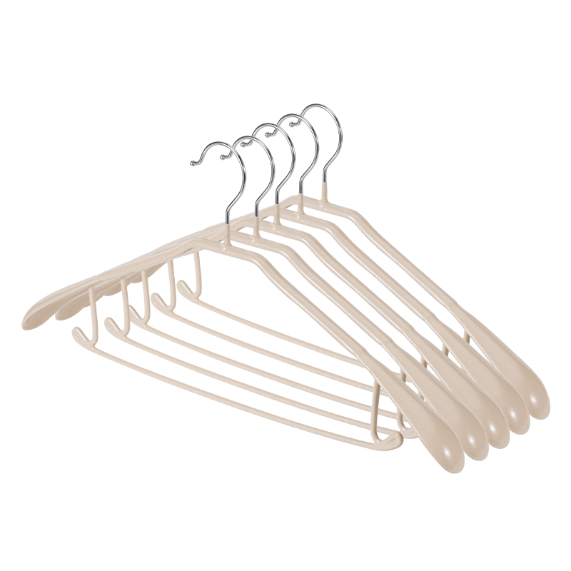 JEKO&JEKO Wide-Shoulder Drying Rack [Extended 45CM], Non-Slip Coat Hanger, Clothes Support, Wardrobe Coat Rack