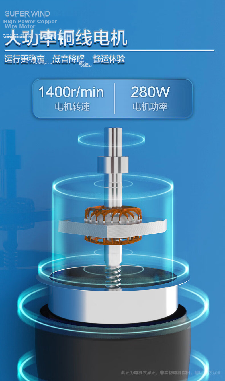 CHIGO 650 Industrial Pedestal Fan Aluminum Blades Button Control Oscillating High Power Strong Wind Commercial Factory Workshop Electric Fan Copper Core Motor Reinforced Mesh Bullhorn Fan 17