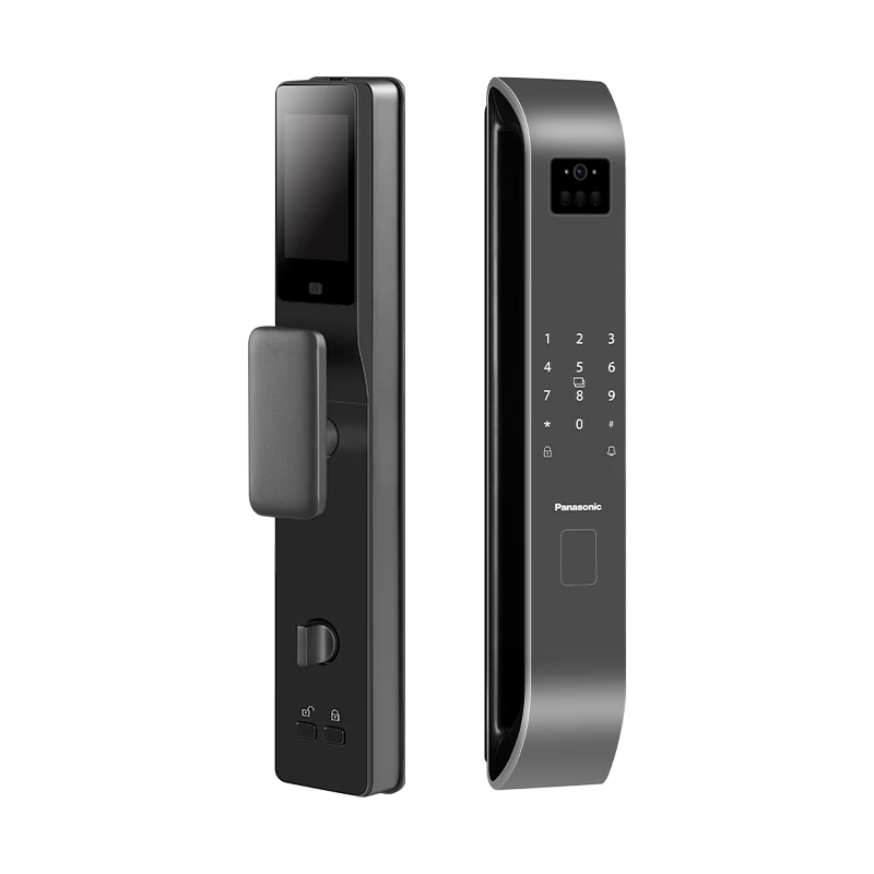 Panasonic Smart Door Lock 3D Facial Recognition Visual Peephole Large Screen Password Lock Finger Vein Electronic Lock EMW8115G