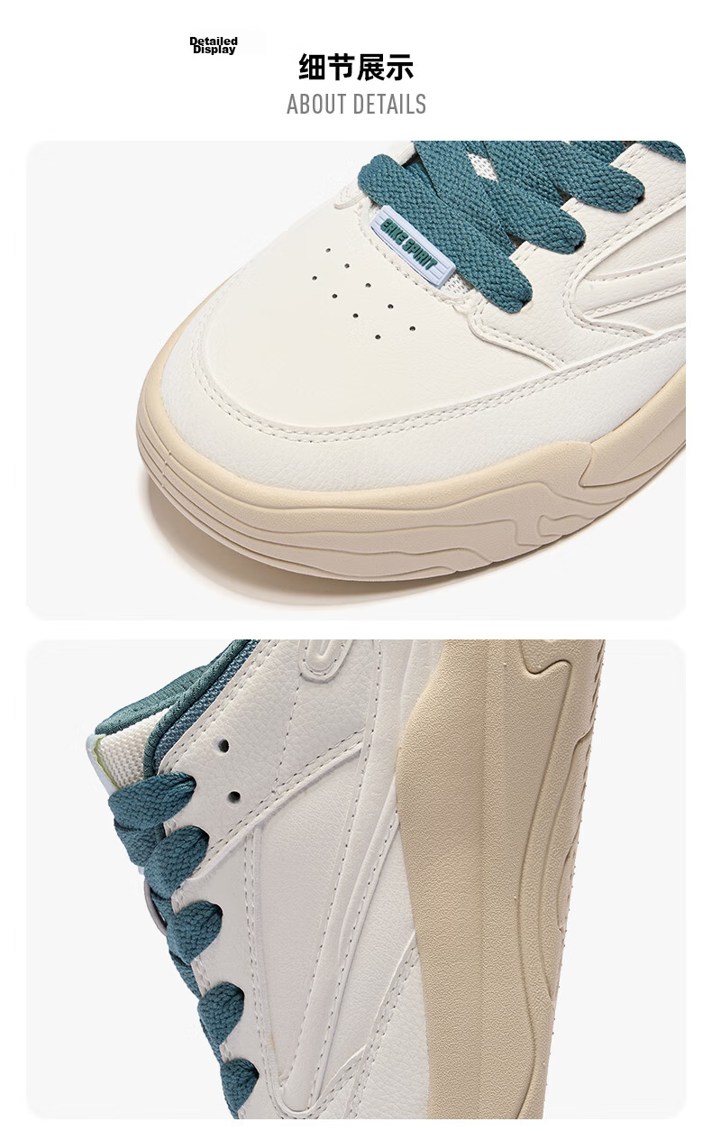 ERKE Men's Sneakers 2026 New Lightweight Casual White Shoes Sports Shoes | Jinghong 3 21
