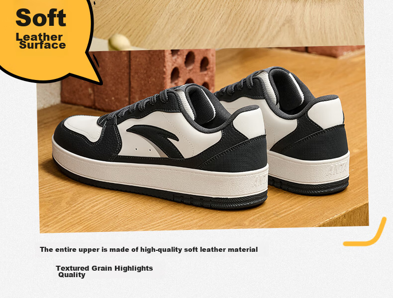 ANTA Year 1 2v2 | Men's Sneakers, New Autumn And Winter Style, Thick-Soled White Shoes, Couples' Youth Trendy Height-Increasing Casual Wear-Resistant 5