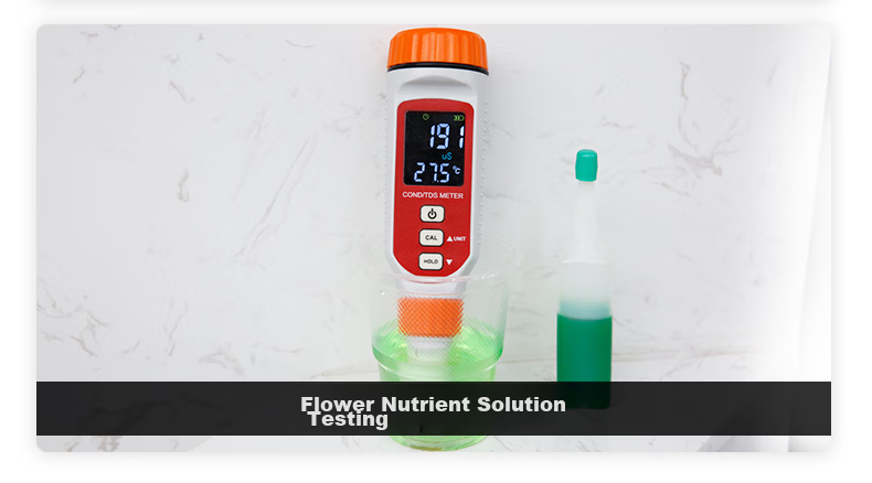 Xima AR8011 Conductivity Test Pen, Water Quality EC Detector, TDS Meter, Pen Conductivity Tester 12
