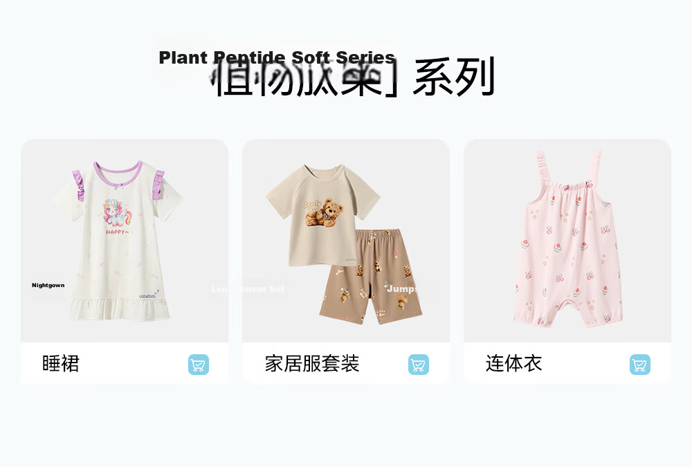 Betis Kids Homewear 2026 Summer New Thin Breathable Short Sleeve Nightdress Girls Pajamas Air Conditioning Dress with Lace 3