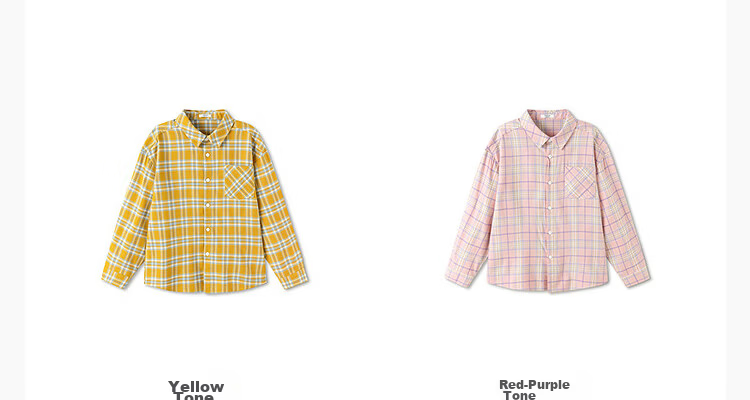Balabala Kids Long Sleeve Shirt Baby Clothes Boys Girls 2026 New Spring Plaid Shirt Jacket 36