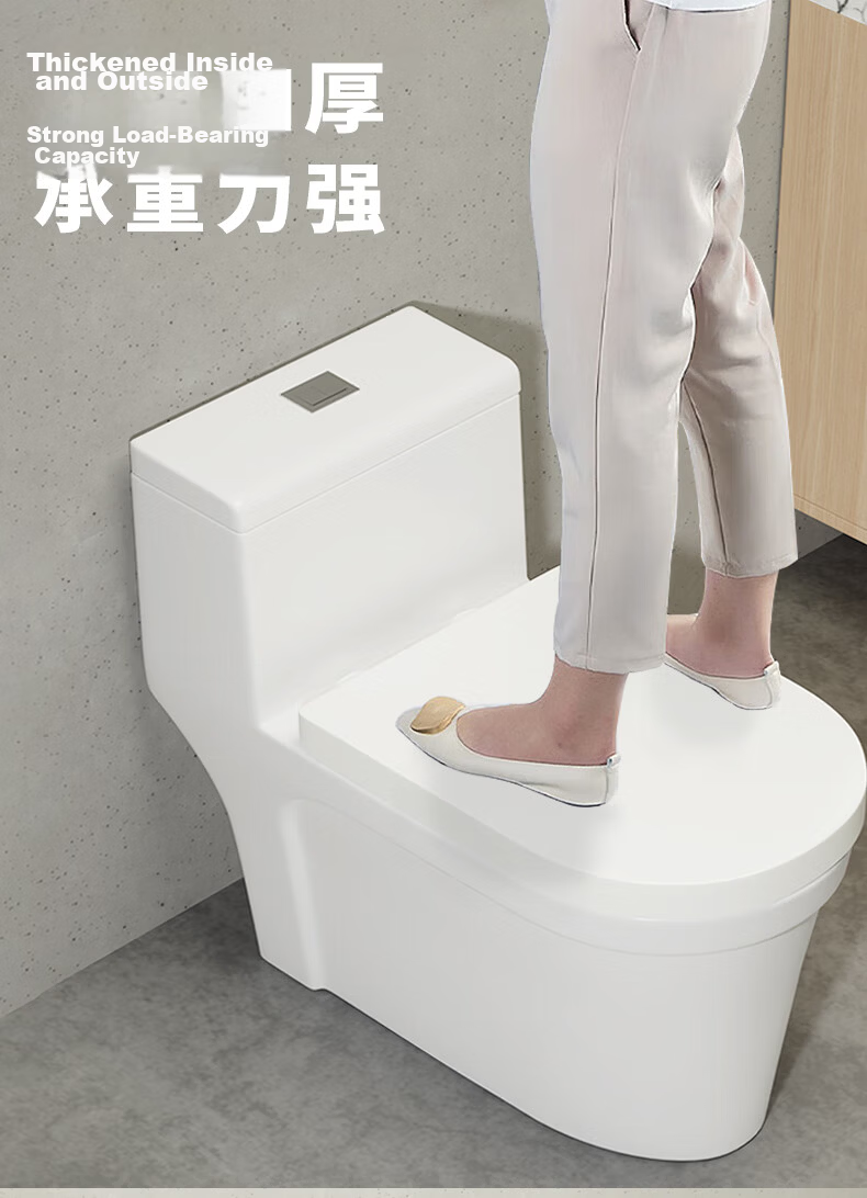 HSPA Universal Thickened Large U-Shaped Toilet Seat Quick-Release Toilet Cover Bathroom Toilet Accessory 1132 9