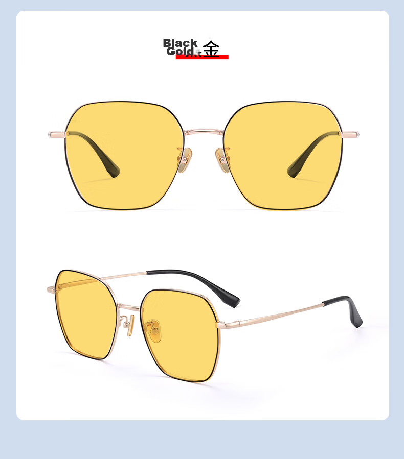 Pulais German Imported Blue Light Blocking Glasses Post-Femtosecond Surgery Anti-Fatigue Computer Use 99% Blue Light Blocking Protective Eyewear 43