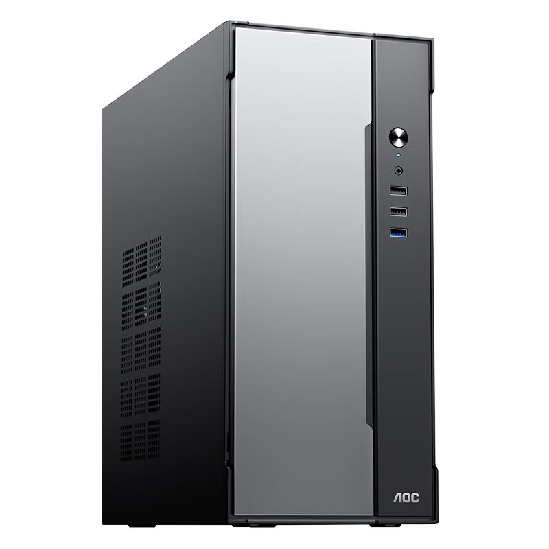 AOC Desktop Computer 13th Gen 16-Thread Home Office Commercial Desktop Glory T260 (13th Gen Core i5-13500H 16GB 1TB SSD 3-Year Onsite Service)