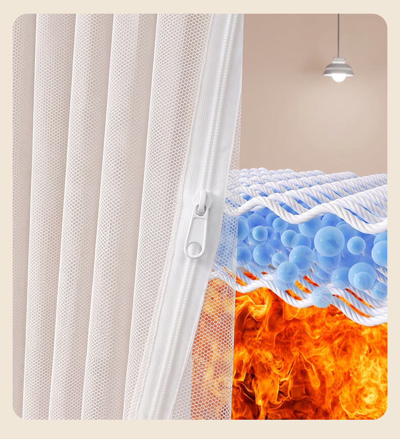 Lazy Infinite High School Student Dormitory Mosquito Net for Bunk Beds 0.9m Full Coverage Three-Door High Stretch with Dustproof Top 8