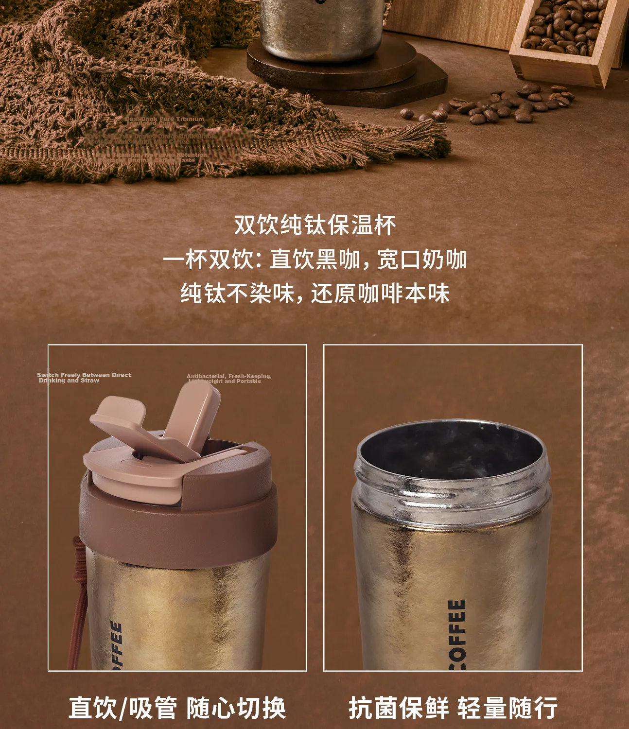COSTA Insulated Coffee Life Series Water Bottle High-Quality Portable Coffee Cup for Men and Women 520 Gift 8