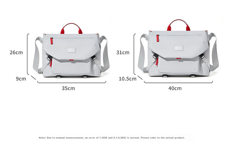 Bosideng Chenxing Men's Single Shoulder Crossbody Bag Student Outdoor Sports Backpack Large Capacity Cycling Multifunctional 14-inch Laptop Bag 15