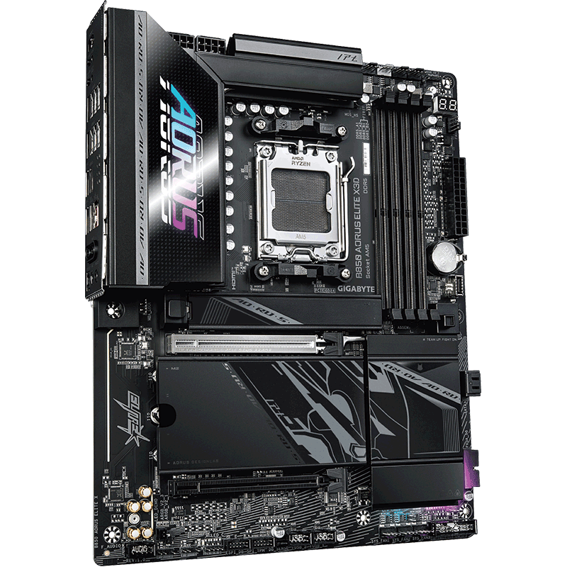 GIGABYTE AORUS ELITE X3D B850 Motherboard DDR5 AMD AM5 CPU Support 9700X 9800X3D 9900X 9600X Gaming