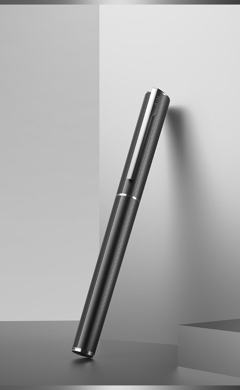 HERO Signature Pen Premium Edition, Ballpoint Pen for Leaders And Teachers, Business Men's Luxury High-End Gift, Birthday Present, Light Shadow Black Ink Refill Gift Box 4