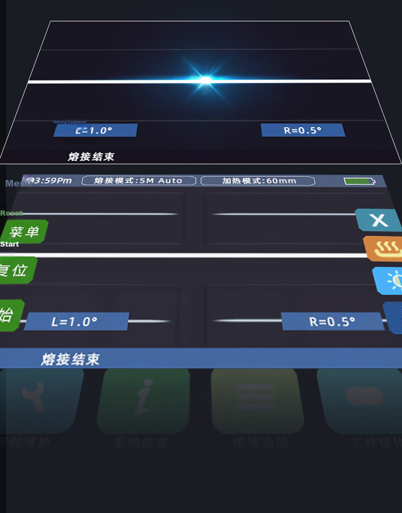 TFN Optical Fiber Fusion Splicer, Touch Screen, 50KM Trunk Line Project, Three-In Clamp M3 Fusion Machine [#3] 4