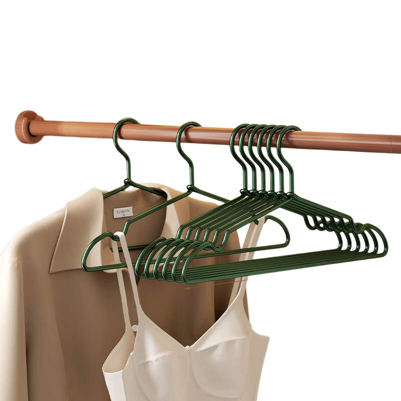 Bonny Home [15% National Subsidy] Space Aluminum Non-Slip Clothes Hanger Simple Adult Drying Rack Storage Metal Hanger