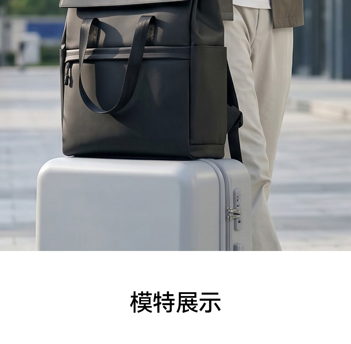JINSHIWQ 16-inch Laptop Backpack Men City Commuter Lightweight Travel Bag Women Business Briefcase Flap School Bag 16