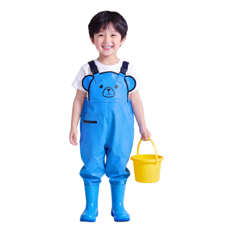 BlueOwl Shield Kids Tide Pooling Suit Unisex Waterproof Overalls Outdoor Water Play Pants YX1058 34