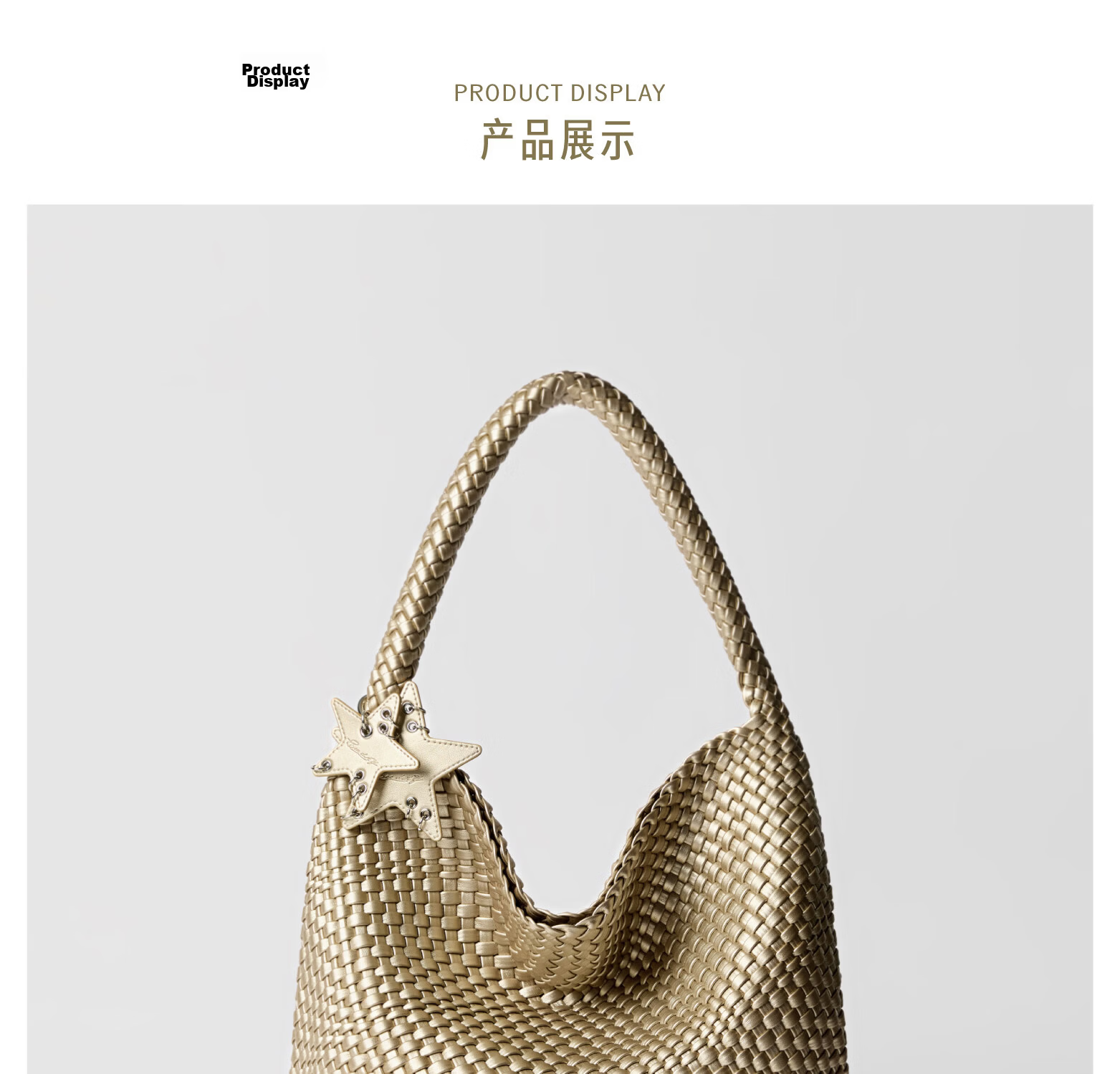 ECODAY Women's Original Design Classic Woven Large Capacity Tote Commuter Shoulder Bag Birthday 520 Gift 4